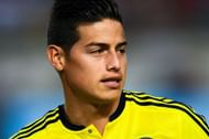 The Colombian was the top scorer in 2014 FIFA World Cup
